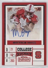 College Ticket Matthew Dayes