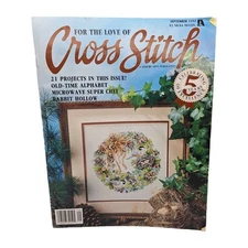 For The Love Of Cross Stitch Magazine 23 Projects Patterns July 1993
