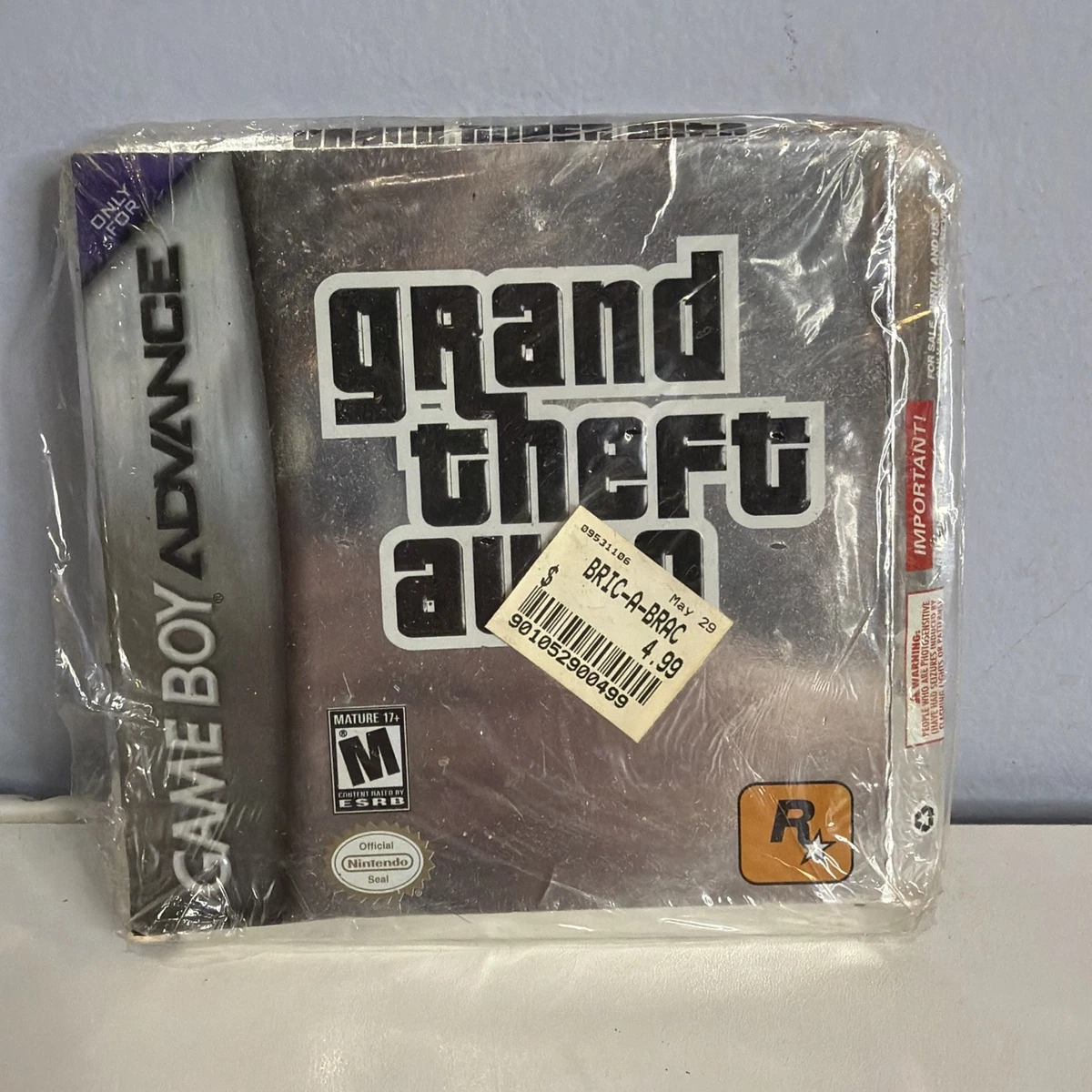 Grand Theft Auto Nintendo Game Boy Advance Video Games for sale - eBay