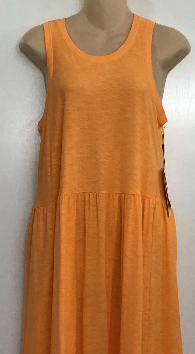 Nation LTD Melissa Tiered Tank Dress | Orange | Size S | Shopbop