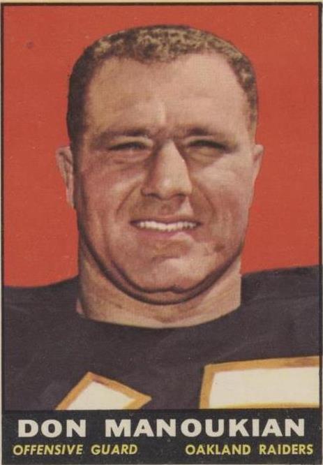 1961 Topps Don Manoukian #188 - 1 of 2