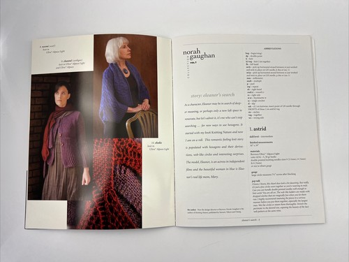 Berroco :Norah Gaughan Collection vol.1:Urban Layers W/ Web Exclusive Printout - Picture 3 of 5