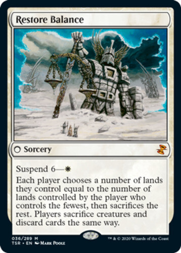 Restore Balance x1 Magic the Gathering 1x Time Spiral Remastered mtg Karte - Bild 1 von 1