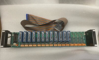 Analog Devices 5B01 16 Channel Backplane w/ 5B37 &  5B32 Isolated Inputs & Power