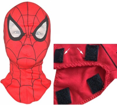 Adult Kids Super Heroer Spiderman Mask Cosplay Fancy Dress Costume Party Mask US