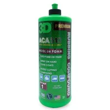 NEW 3D ACA 510 Pro Grade Rubbing Compound 510OZ32 SHIPS TODAY