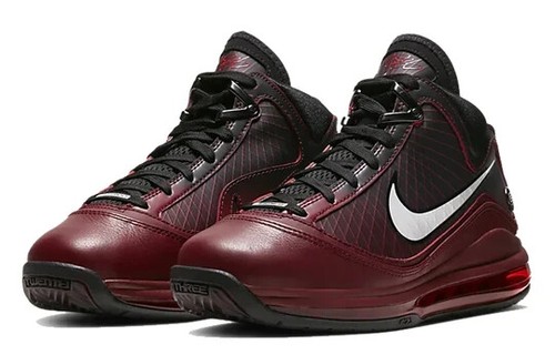 2019 NIKE AIR MAX LEBRON JAMES VII 7 GS QS GRÖSSE 5,5Y WEIHNACHTEN TEAM ROT CK0719-600 - Bild 2 von 5