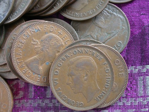 Vintage Great Britain Large Cent. 1 Coin picked at random for large lot. 1 Coin! - Picture 5 of 7