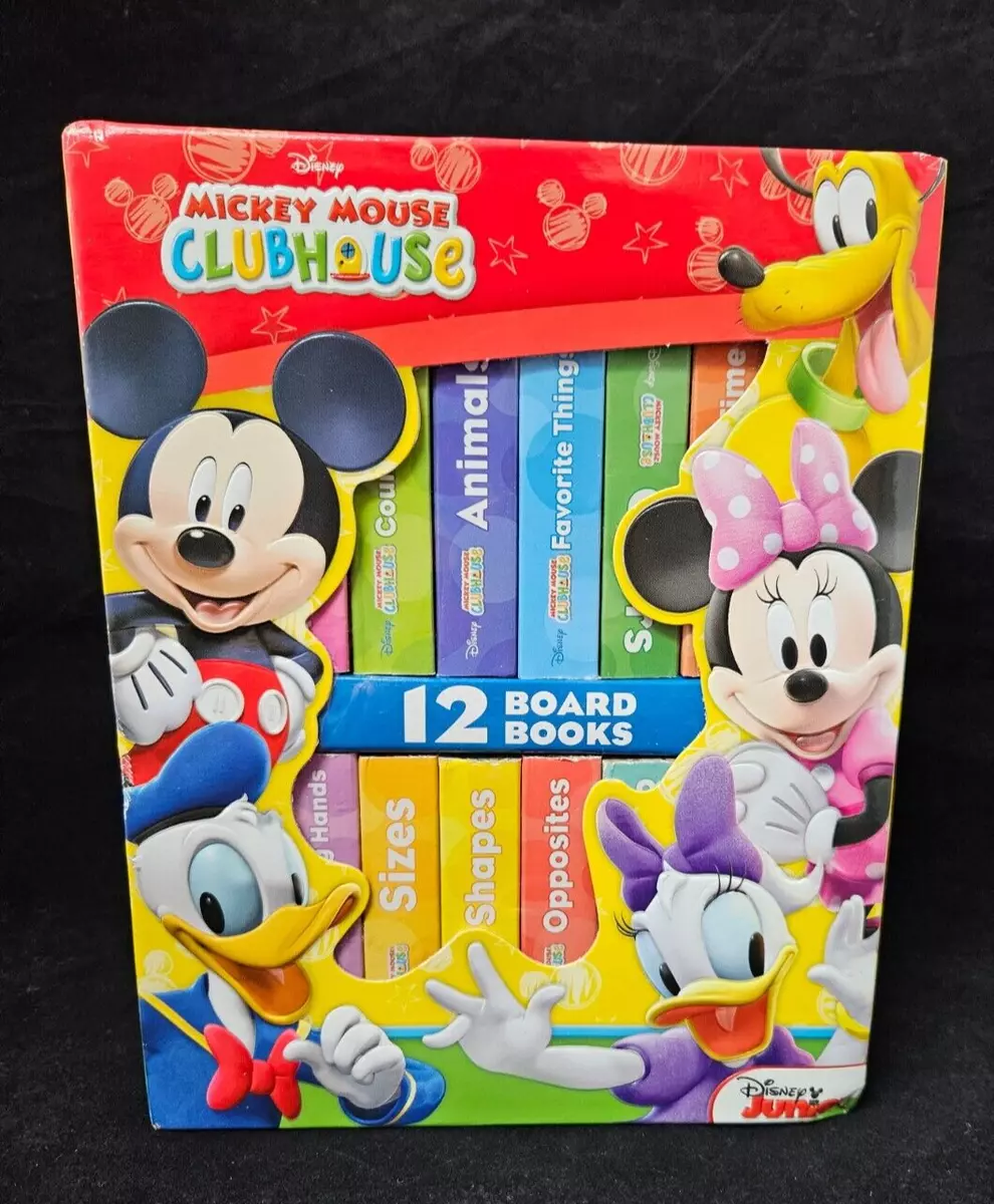 Disney Junior Mickey Mouse Clubhouse: 12 Board Books (Boxed Set)