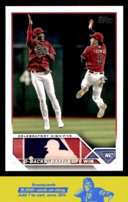 2023 Topps Celebratory High-Five CC, CL Alek Thomas/Geraldo