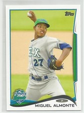 Miguel Almonte Kansas City 2014 Topps Pro Debut Minor League