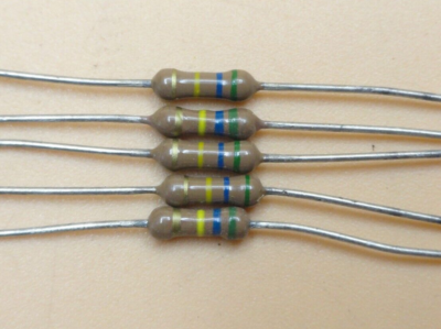 Lot De 10 Résistances Carbone 560Ω 2W ±5% - Pour Montage électronique Et Réparations