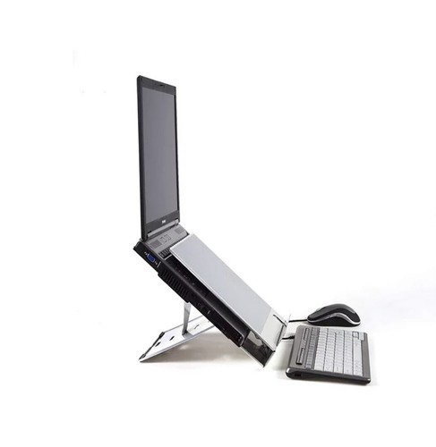 Prestige BNEQ260 Bakker Elkhuizen supporto notebook portatile in alluminio - Foto 3 di 18