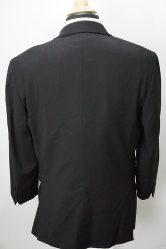Isaia Napoli Base S Aquaspider Wool Two Button Tuxedo Formal Dinner Jacket 42R - Picture 5 of 9