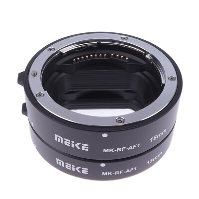 Meike Electronic AF Macro Extension Tube Set for Canon EOS R RP R6 RF Mount