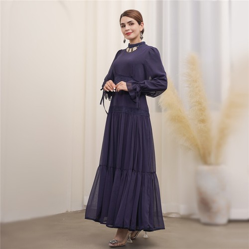 Muslim Abaya Women Long Maxi Dress Kaftan Robes Caftan Party Gown Arab - Picture 55 of 65