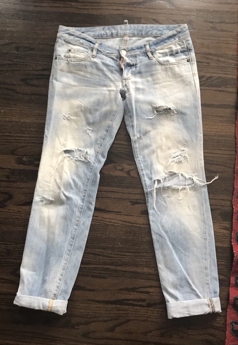 Cool Dsquared2 Light Blue Jeans Size 42 | eBay