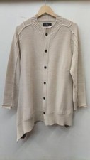 Yohji Yamamoto Y'S Beige Wool Cardigan Size 2