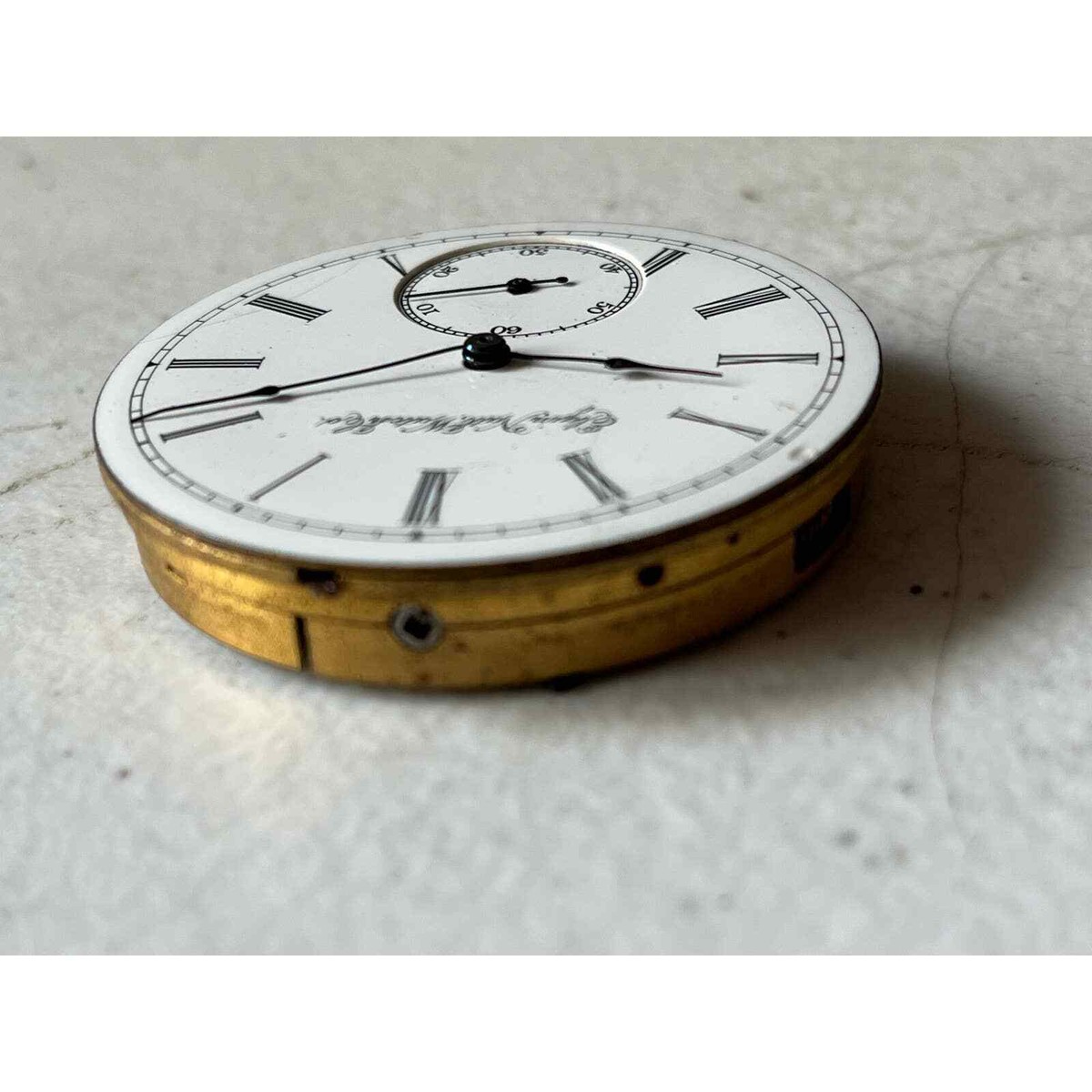 Vintage Elgin National Watch Co. Pocket Watch View 6