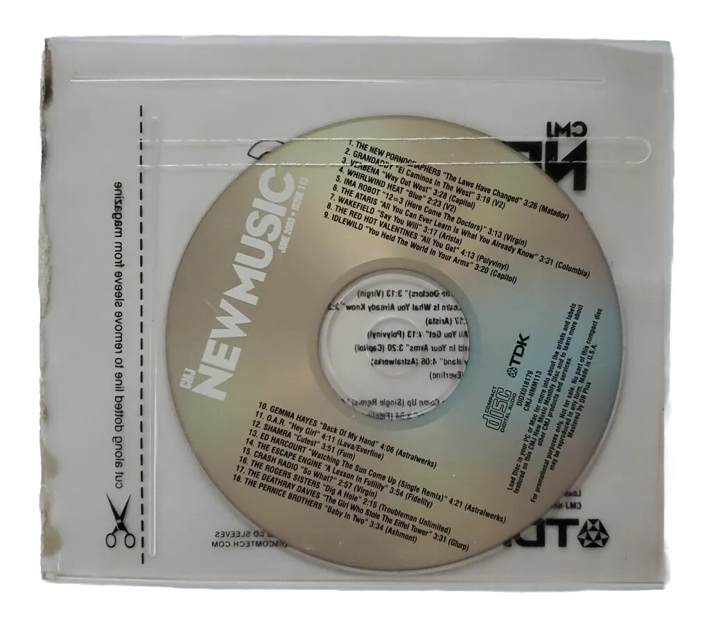 CMJ New CD Audio Music June 2003 Issue 113 Various Artists