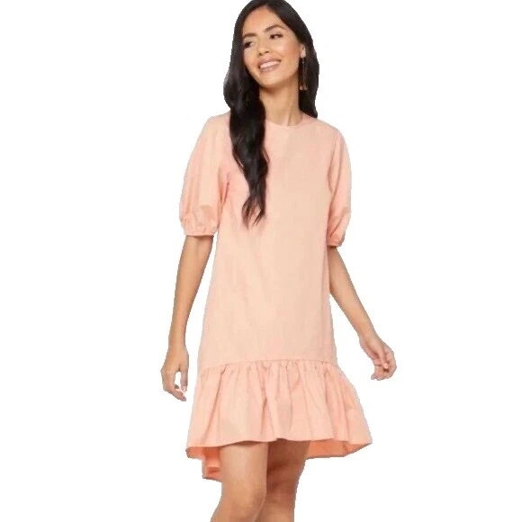 Vestidos Topshop Algodão Casual