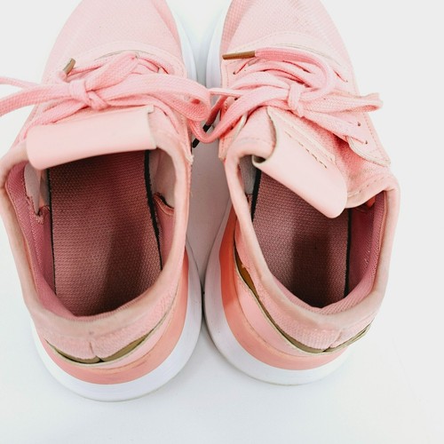 Adidas U Path Grundschule Mädchen Schuh 6 Glory Pink Rose Gold Weiß Laufen Sport - Bild 9 von 13