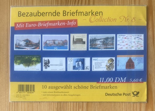 Bund BRD Briefmarken im Blister Collection Nr 8 Original verpackt postfrisch **