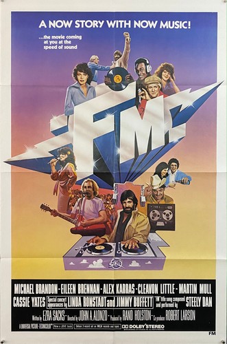 FM (1973) Original vintage U.S one sheet movie poster