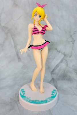Eli Ayase Pink Bikini Swimsuit Figure Eri Furyu School Idol