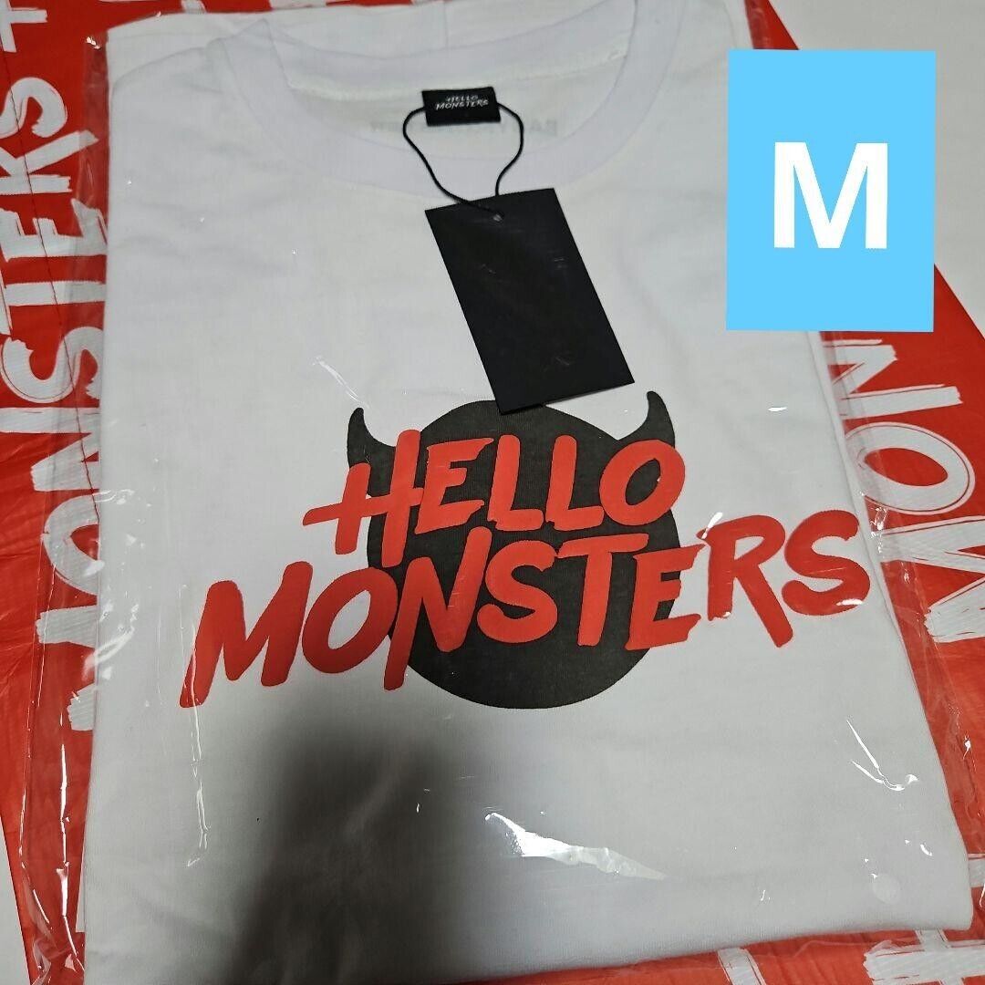 BABYMONSTER T Shirts White Size M 1st WORLD TOUR HELLO BABYMONSTER T Shirts White Size M 1st WORLD TOUR HELLO