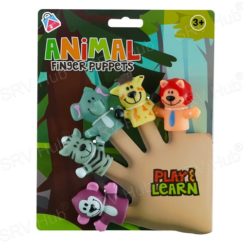 5,5 cm Animali Dito Pupazzi Fidget Compleanno Pasqua Senza BPA PVC Giocattolo Bambini Regalo - Foto 18 di 37