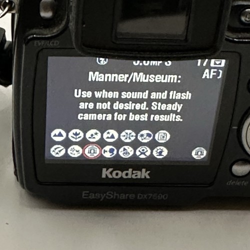 Kodak EasyShare DX7590 5mp Digital Camera Flash Needs Repair - Picture 12 of 23