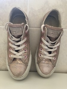 rose gold converse size 3
