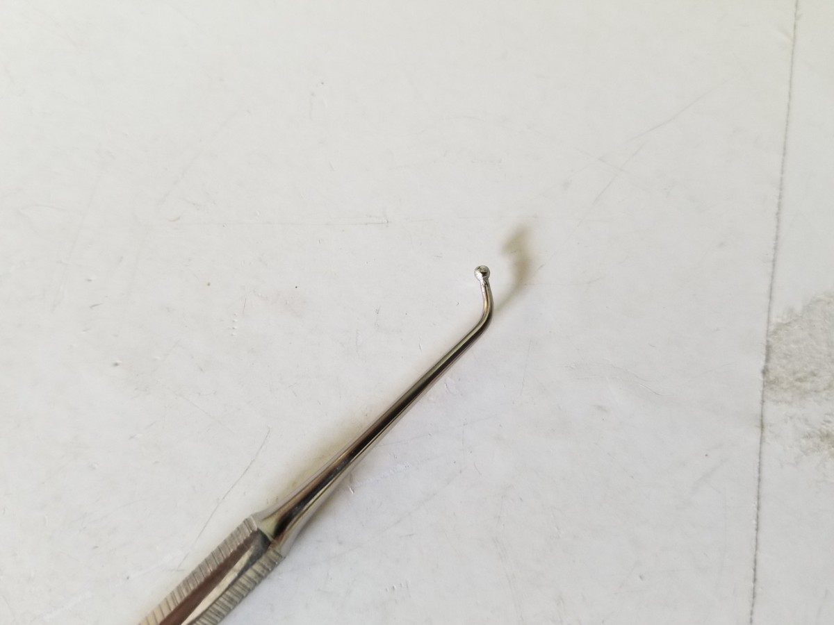 Brunel Argento Bruciatore A Sfera #27/29 Per Amalgama Dentale - Foto 7