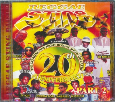 CD Anthony B, Elephant Man, Ward 21, Etc. - Reggae Sting 20th Anniversary Part 2