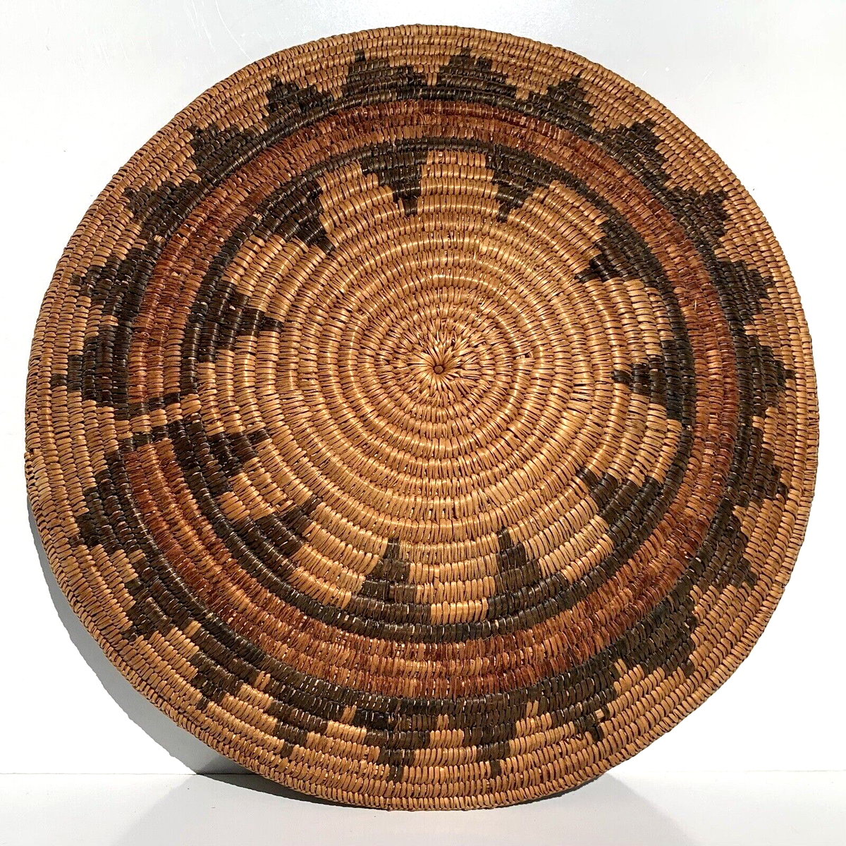 小物入れ Indian navajo Basket Navajo Wedding Basket 11 Point Spirit Line Ceremonial Native