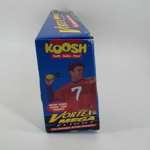 VINTAGE KOOSH VORTEX MEGA FLIGHT JOHN ELWAY FOOTBALL B8001-12 NEW 1995 - Picture 5 of 7