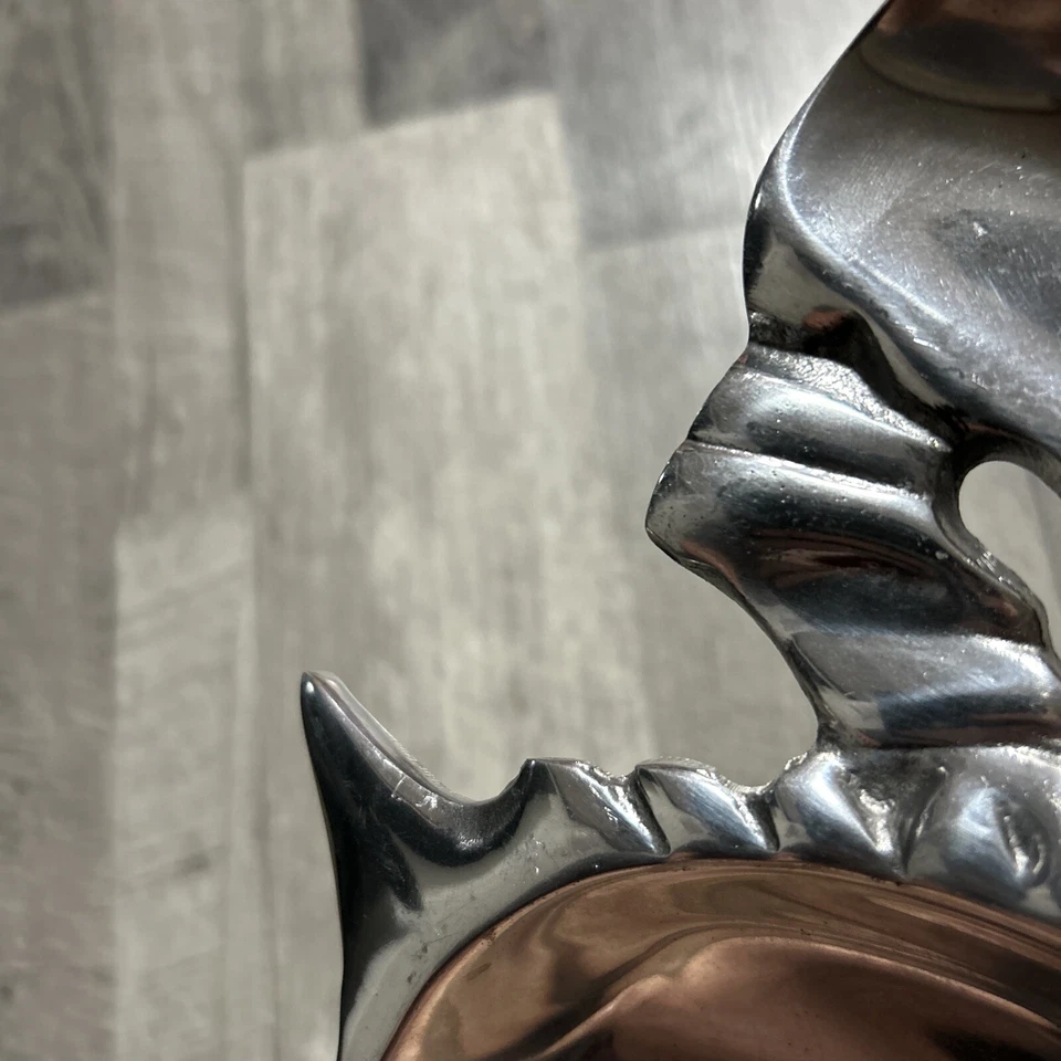 Wilton ARMETALE Sea Life Crab Chip & Dip Divided Serving Dish  W9 - Image 4 of 4