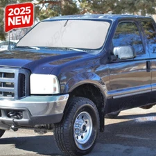 Folding Jumbo Extra Large Car Window Sun Shade Truck Van Visor Windshield Cover