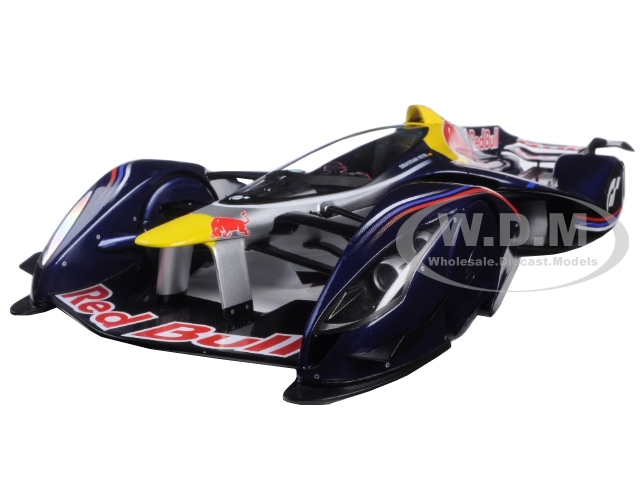 RED BULL X2014 FAN CAR RED BULL COLOR SEBASTIAN VETTEL 1/18 CAR BY