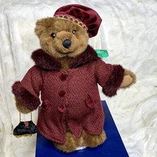 Russ Berrie Bears From The Past OLIVIA 1928 Vintage Shoppe NWT