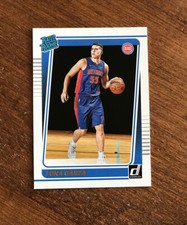 Luka Garza 2021-22 Donruss Rated Rookie #214 Detroit Pistons RC