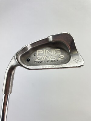 Ping Zing2 4 Eisen Black Dot JZ Stiff Flex Stahl / Linkshänder / neuer Griff /19987