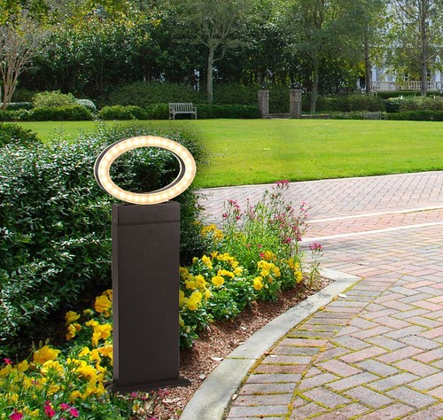 LED Sockelleuchte Außenlampe Sydney 12W Wege-Steh-Garten-Leuchte Standlampe - Afbeelding 14 van 18