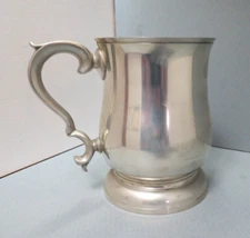 Stieff Pewter Tankard Engraved Consol ie Consol Energy