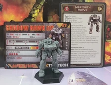 Battletech Shadow Hawk IIC Mech Clan Cavalry Star Miniature
