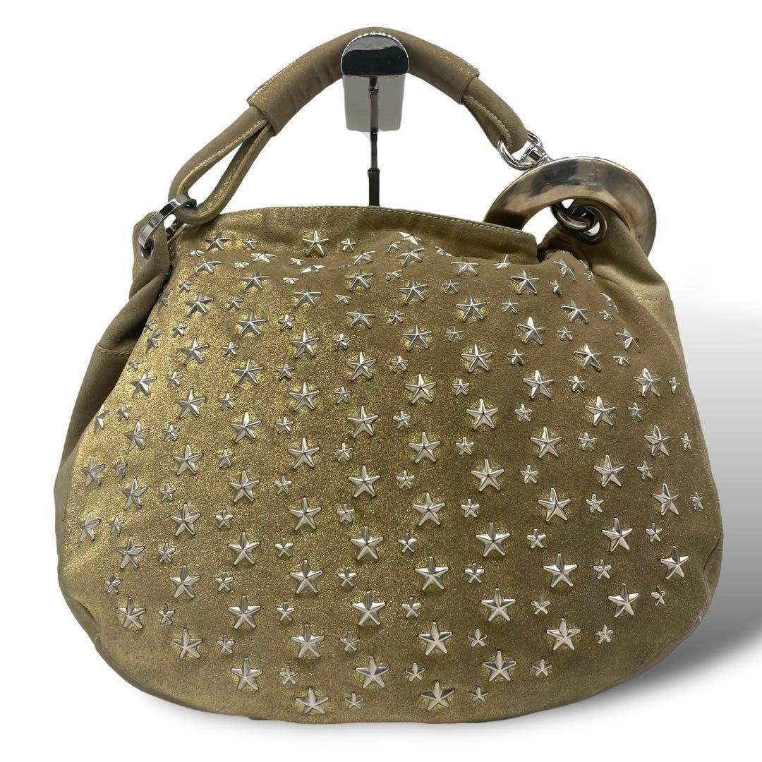 Authentic Jimmy Choo Sky Studded Bag Shoulder Star y2k Authentic Jimmy Choo Sky Studded Bag Shoulder Star y2k