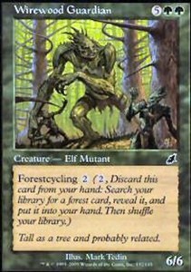 Wirewood Guardian x4 - Scourge - NM-Mint, English - Scourge