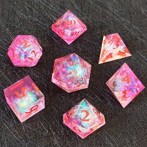 Custodia set dadi in resina solida (colore selezionato) / scatola portaoggetti LUNGA display RPG D&D DND - Foto 21 di 35