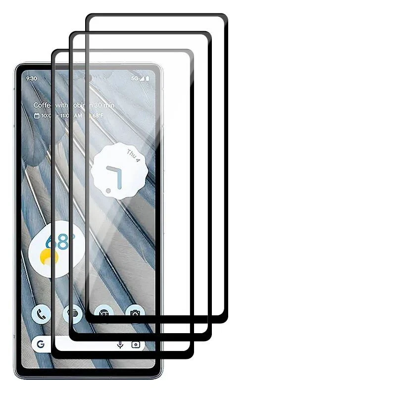 Tempered Glass For Google Pixel 9 Pro XL 8 9 Pro 7A Screen Protector Full Cover - Image 4 of 4
